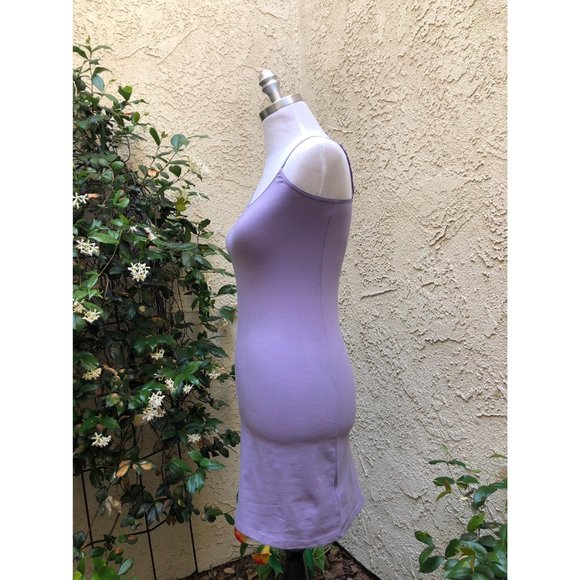 Lavender Purple Cami Bodycon Mini Dress - Picture 2 of 8